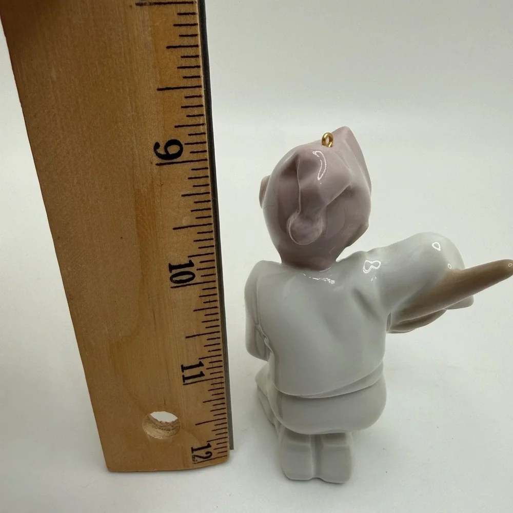 Vintage LLADRO Porcelain Boy Ornament White Painter Brush‎ Holiday Spain Box